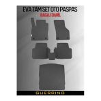 Guerrino Renault-Captur 2-(2020-2023) İçin Eva Ful Paspas Takımı (Metal Topukluk Hariç)