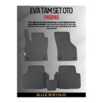 Guerrino Toyota-Yaris-(2005-2012) İçin Eva İç Paspas Takımı (Metal Topukluk Hariç)