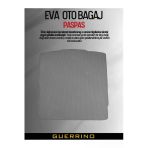Guerrino Volkswagen-Passat B8,5-(2019-2023) İçin Eva Bagaj Havuzu