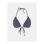 Guess 4G Çıkarılabilir Pedli Üçgen Kadın Lacivert Bikini E6GJ48KCBJ0-P7WY
