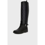 Guess 4g Logolu Kemerli Çizme FL7HORELE11 Bayan Çizme FL7HOR ELE11 Black - Siyah