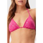 Guess 4G Rhinestone Taşlı Logolu Üçgen Bağlamalı Bikini Üstü E5GJ13MC040 Bayan BİKİNİ ÜSTÜ E5GJ13 MC040 G4D6