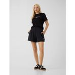 Guess Agena Kısa Kollu Kadın Siyah T-Shirt V6yı05k4272-Jblk