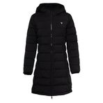 GUESS Aleta Kadın Aşağı Ceket Uzun Puffer Siyah E25GU31 V4YL05WF3X0, Siyah, XS