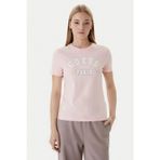 Guess Anita Bisiklet Yaka Kısa Kollu Kadın Pembe T-Shirt V6rı15j1314-G66e