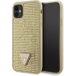Guess Apple iPhone 11 Taş İşlemeli Tasarım Kapak Gold Kılıf