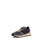 Guess Aria Deri Sneaker, 44, FMPARAFAL12, Siyah, Erkek