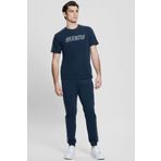 Guess Arlo Cn T-shırt Erkek Mavi T-shirt Z4gı18j1314-g7r1