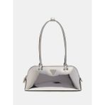 Guess Arnela Ayna Efektli Omuz Çantası HWMY9496080 - Gri
