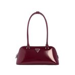 GUESS Arnela Pleather Omuz Çantası, Parlak Kırmızı, One Size