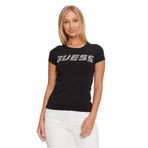 guess Art V4BI16 KCIV1 Kadın Tişört, siyah, L