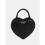Guess Atabey Kalp Şekilli Kadın Siyah Çapraz Çanta HWQG9894770-BLA