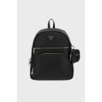 Guess Ayarlanabilir Çift Askılı Sırt Çantası Siyah Poliüretan Malzeme ile Şık Görünüm Sunar HWBG7124350