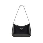 GUESS Bayan Arnela Top Zip Omuz Çantası Çanta, Siyah, One Size, Arnela Top Zip Omuz Çantası