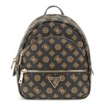 GUESS Bayan Manhattan II Sırt Çantası Çanta, Mocha Logosu, One Size, Manhattan II Sırt Çantası