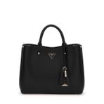 GUESS Bayan Meridian II Kız Arkadaş Çantası El Çantası, Siyah/beyaz, One Size, Meridian II Kız Arkadaşı Çantası