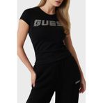 Guess Bayan T Shirt V4bı16 Kcıv1 Jblk Siyah Siyah