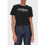 Guess Bayan T Shirt W5GI15 K8FQ4 JBLK