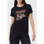 Guess Bayan T Shirt W5RI10 I3Z14 JBLK