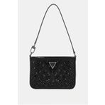 Guess Beauvoır Mını Top Zıp Shdr Bag Kadın Siyah Omuz Çantası Hwxm9528720-bla