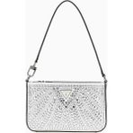 Guess Beauvoir Taşlı Omuz Çantası - Metalik