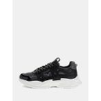 Guess Belluno Deri Erkek Sneaker Ayakkabı FMPBEUFAL12 - Siyah