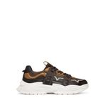 Guess Belluno Deri Sneaker, 41, FMPBEUFAL12, Kahverengi, Erkek
