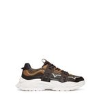 Guess Belluno Deri Sneaker, 44, FMPBEUFAL12, Kahverengi, Erkek