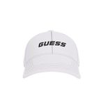 Guess Beyaz Erkek Logo Baskılı Şapka Z6GZ02K3108-G011 Beyaz Şapka