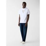 Guess Beyaz Erkek T-Shirt M6RI23K8FQ4-G011 Beyaz T-Shirt - XL