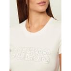 Guess Beyaz Kadın Slim Fit T-Shirt W5GI04J1314-G012