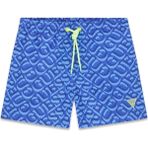 Guess Bg Store Erkek Çocuk Mavi Deniz Şortu - 8 Yaş
