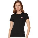 Guess Bisiklet Yaka Siyah Kadın T-Shirt W2YI44J1314-JBLK