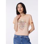 Guess Bisiklet Yaka Turuncu Kadın T-Shirt W4GI50K9SN1-F3F9