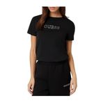 Guess Briana Pamuklu Regular Fit Taşlı Logolu Bisiklet Yaka T Shirt V3BI11J1314 Bayan T SHİRT V3BI11 J1314 G9L9