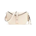 Guess Brooke Charm Kadın Omuz Çantası HWBG9897180 - Krem