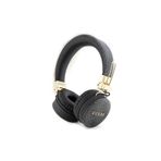Guess Bt Headphone Sound 4g Pu Leather With Metal Logo - Black Gubh704Gemk