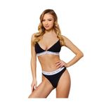 Guess Carrie Kadın Üçgen Modal Karışımlı Sütyen, Siyah, M Beden