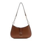 GUESS Carrie Omuz Çantası, Konyak, One Size, Carrie Top Zip Omuz Çantası
