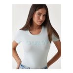 Guess Cn Ss Logo Kadın Slim Fit T-Shirt