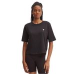 Guess Colette Boxy T-shirt Kadın Siyah XS, Colette