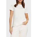 Guess Colette Kadın Krem Aktif Oversize Fit T-Shirt V4YI09J1314-G6K5
