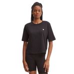 Guess Colette Kadın Siyah Aktif Boxy Fit T-Shirt V4BI21I3Z14-JBLK