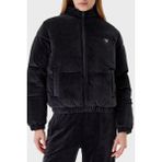 Guess Couture Taşlı Regular Fit Dik Yaka Kısa Mont V4BL03K0232 Bayan Mont V4BL03 K0232 Jblk - Siyah