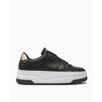 Guess Cupsole Low Logolu Sneaker - 39 / Black Brass