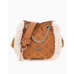 Guess Davika Convertible Hobo El Çantası - Standart / Cognac