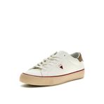 Guess Davor Deri Sneaker, 43, FMPDAVELE12, Beyaz, Erkek