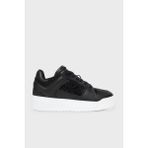 Guess Delove2 Taş Detaylı Logolu Sneaker Ayakkabı FLTDL2LEA12 Bayan Ayakkabı Fltdl2 LEA12 Black - 2J9-Siyah