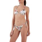 Guess Desenli Mikrofiber Yandan Bağlamalı String Bikini Altı Bayan BİKİNİ ALTI E02O21MC045 P06W
