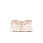 Guess Dorys Top Zıp Crossbody Kadın Bej Mini Çanta Hwpg9521120-sdl